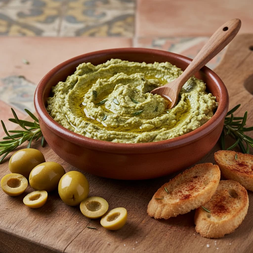 Crema de aceitunas sevillanas