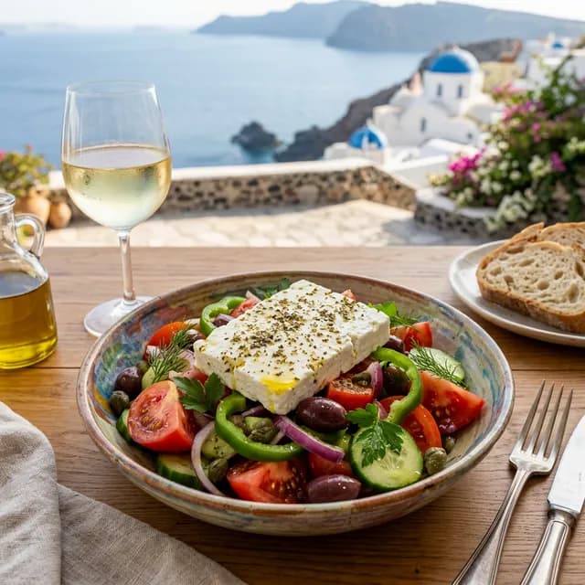 Ensalada griega